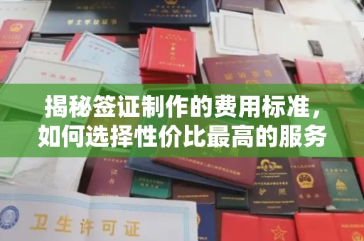 科尔沁左翼中旗揭秘签证制作的费用标准，如何选择性价比最高的服务？