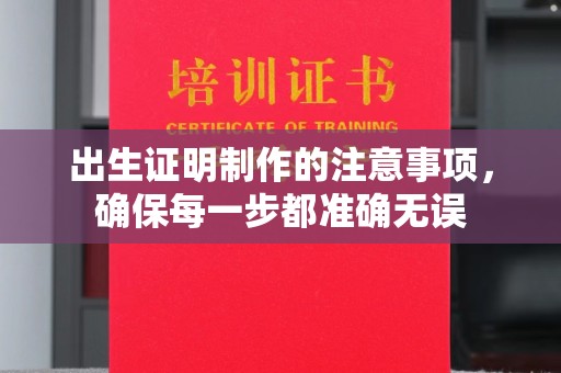 科尔沁左翼中旗出生证明制作的注意事项，确保每一步都准确无误